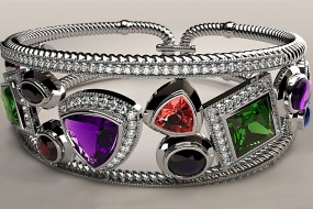 Designer Bangles by Jewelry Cad Dream. The most dynamic sophisticated software.